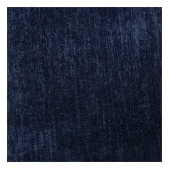 Navy Two Side Brushed Fabric by the Metre image number 2