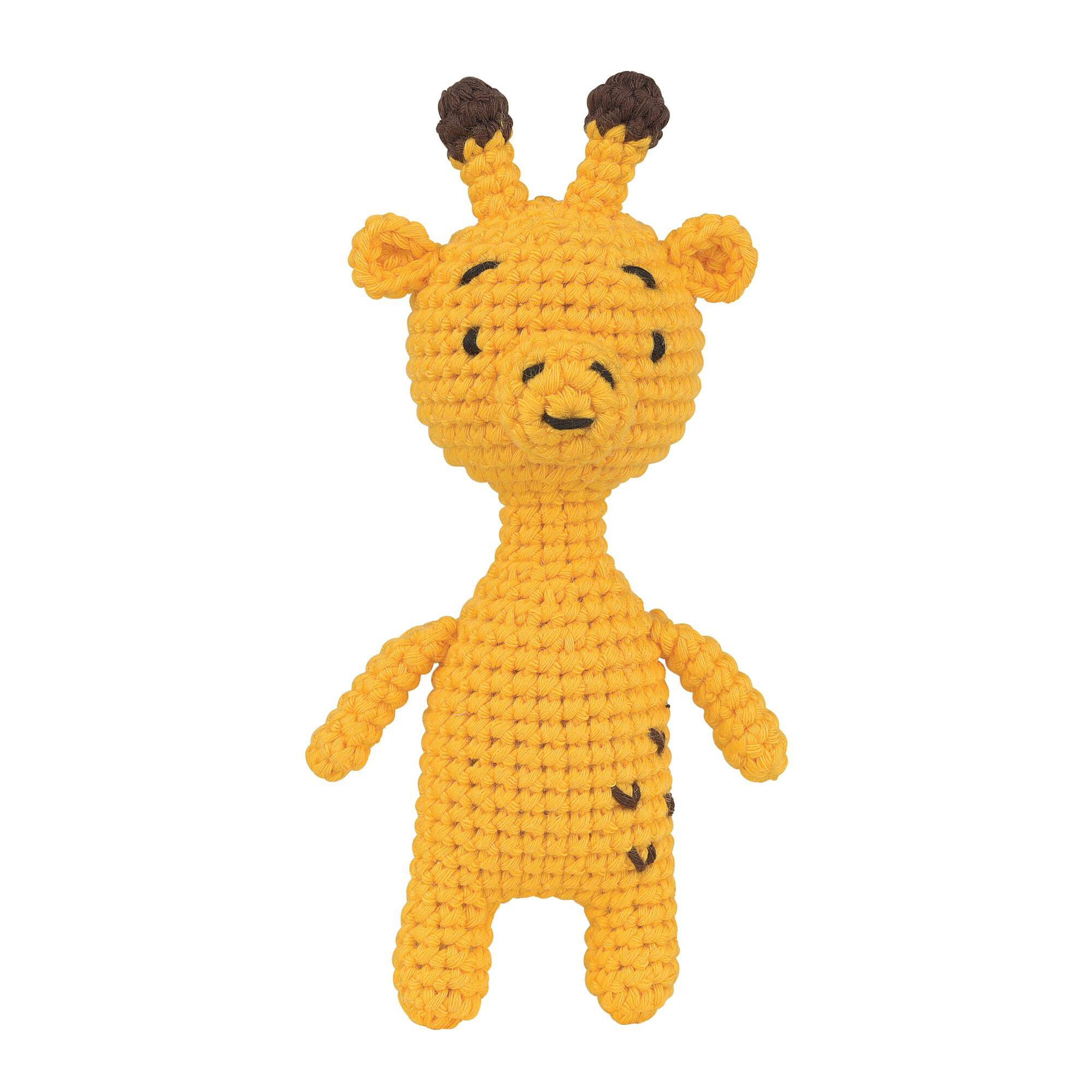Gary the Giraffe Mini Crochet Amigurumi Kit Hobbycraft
