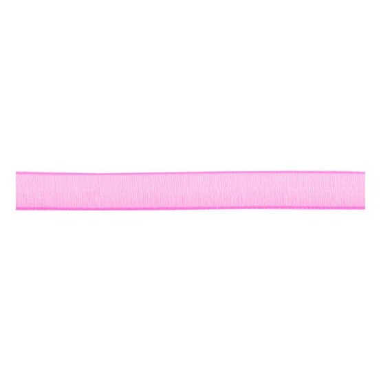 Hot Pink Organdie Ribbon 6mm x 8m image number 2