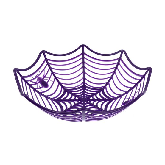 Purple Spider Web Basket 27cm image number 3