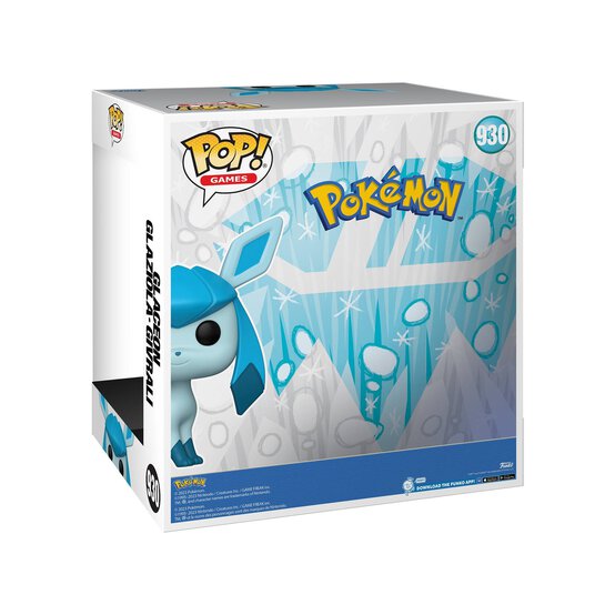 Funko POP Animation: Jumbo Pok&eacute;mon Glaceon Figure image number 3