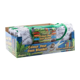 Colour Your Own Picnic Blanket Set