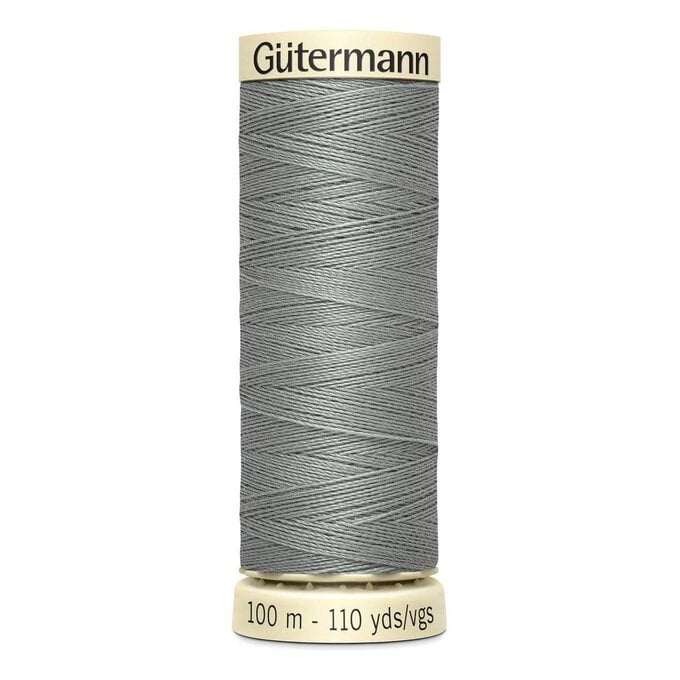 Gutermann Grey Sew All Thread 100m (634) image number 1