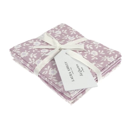 Laura Ashley Pink Blossom Hideaway Fat Quarters 4 Pack image number 7