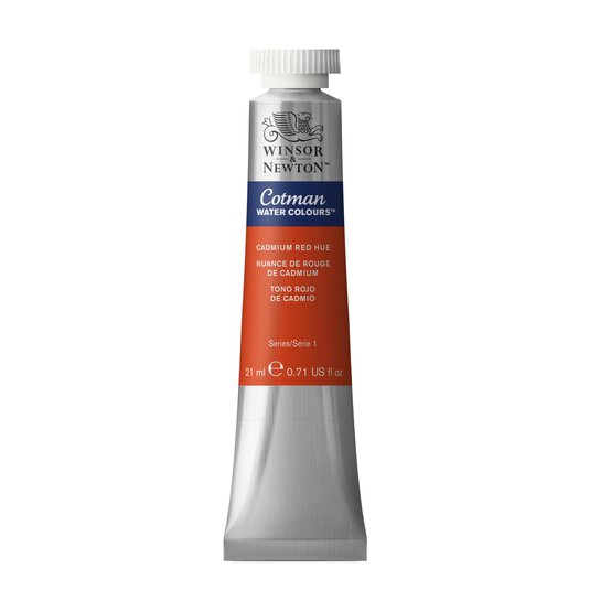 Winsor And Newton Cotman Watercolours 21 ml 095 Cadmium Red Hue image number 1