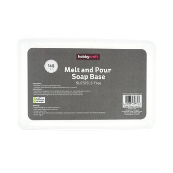 SLES Melt and Pour Soap Base 1kg image number 4