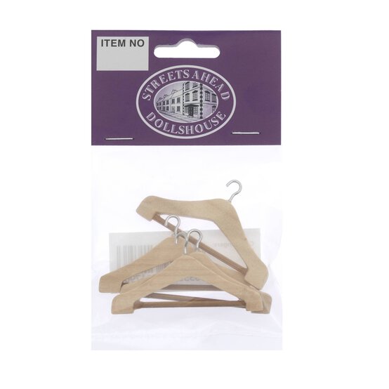 Doll&rsquo;s House Coat Hangers 4 Pack  image number 3
