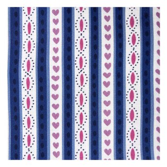 V&A Regency Threads Cordia Stripe Cotton Fabric by the Metre