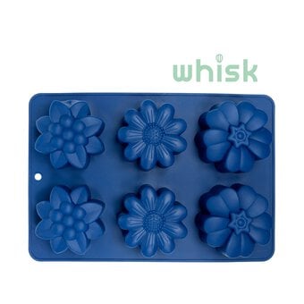 Whisk Flower Silicone Muffin Tray 6 Wells