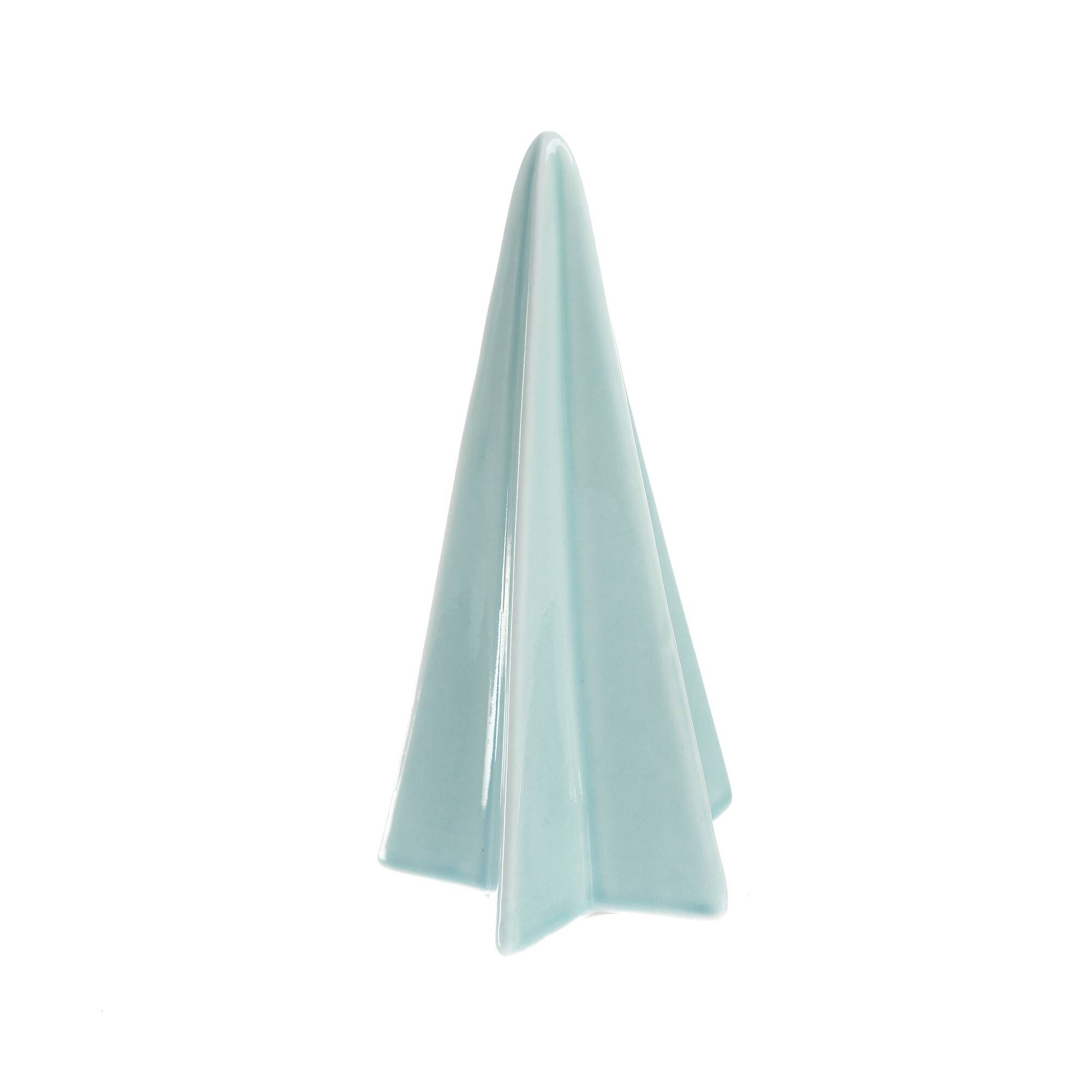 Mint Glaze Ceramic Star Tree 14cm Hobbycraft