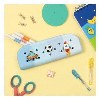 Blue Charm Pencil Case 20cm x 3cm x 7cm