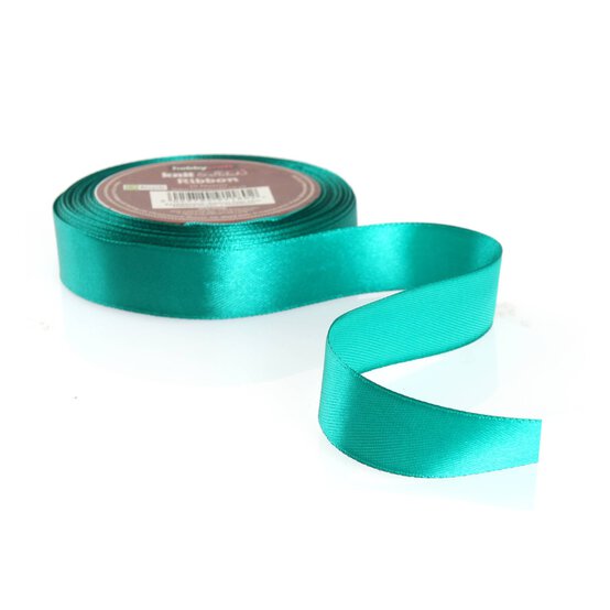 Mallard Green Satin Ribbon 20mm x 15m image number 2