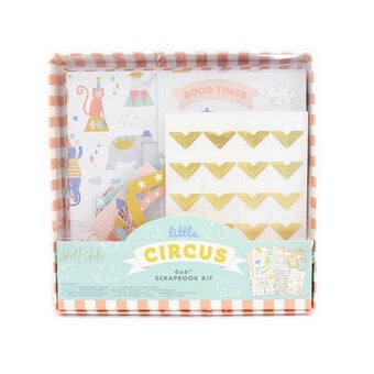 Violet Studio Little Circus Scrapbook Kit 6 x 6 Inches