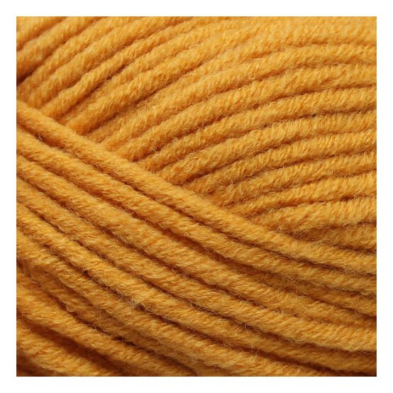 Women’s Institute Mustard Soft and Chunky Yarn 100g