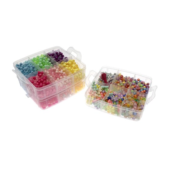 Mega Rainbow Beads Set 740g image number 3