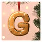 Hanging Felt Letter G Decoration image number 1
