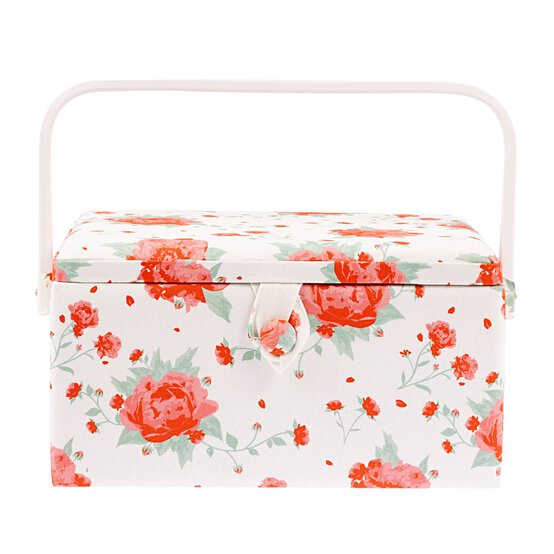 Vintage Floral Sewing Box image number 5