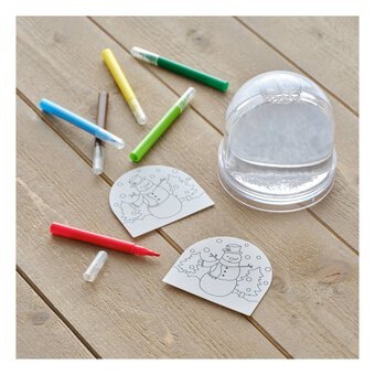 Make Your Own Christmas Snow Globe