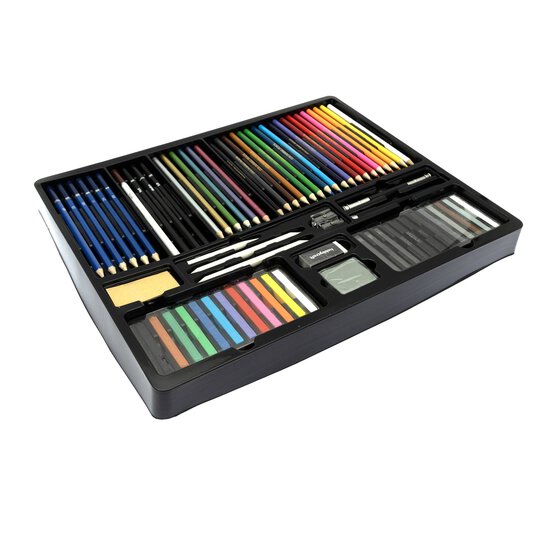 Drawing and Sketching Set 101 Pieces  image number 3