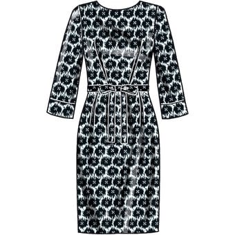 New Look Women's Dress Sewing Pattern N6679 (6-18) | Hobbycraft