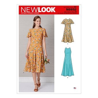 New Look Women's Dress Sewing Pattern N6652