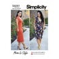 Simplicity Knit Dress Sewing Pattern S9261 (6-14) image number 1