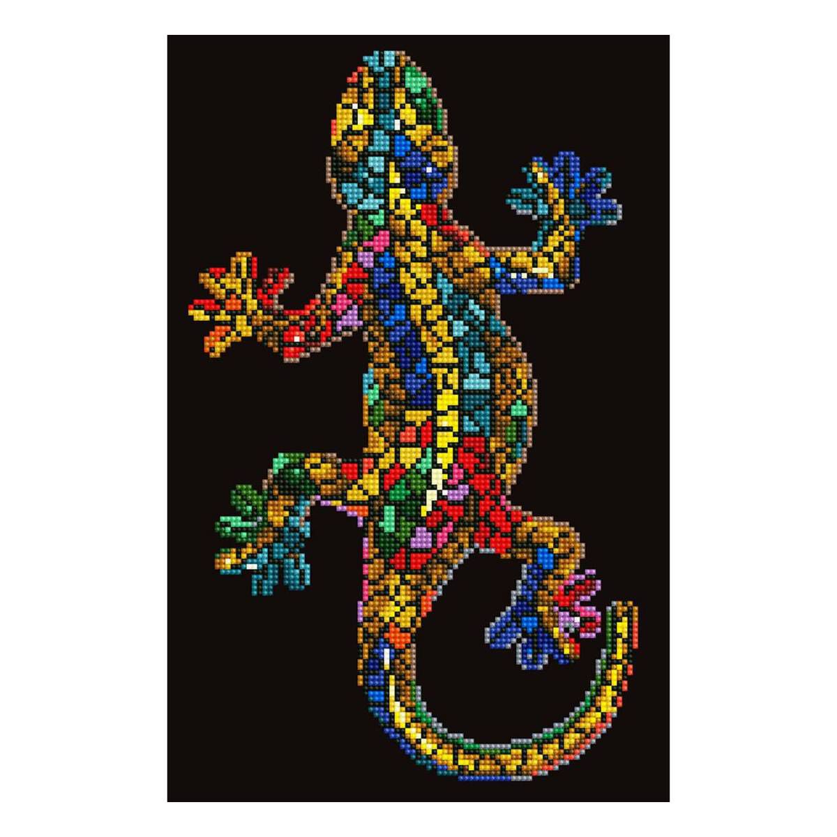 Diamond Dotz Gekko Paua 27cm x 41cm Hobbycraft