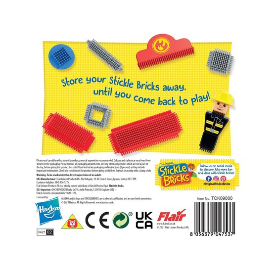 Stickle Bricks Fire Engine Set image number 5