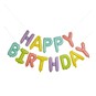 Pastel Happy Birthday Balloon Bunting image number 2