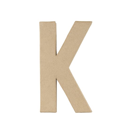 Mache Letter K 20cm image number 1