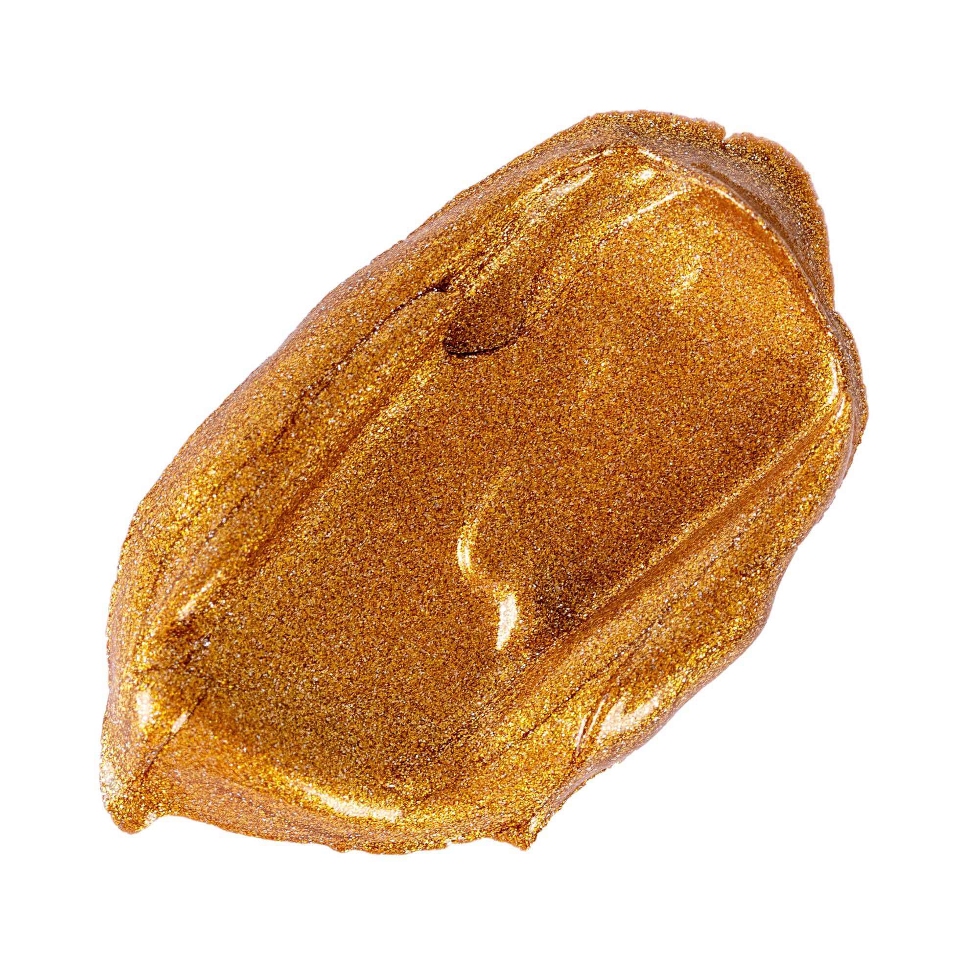 Antique Gold Metallic Fabric Paint 50ml Hobbycraft