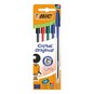 BIC Cristal Original Assorted Ballpoint Pens 5 Pack image number 1