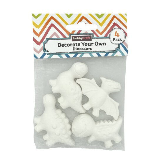 Paint Your Own Dinosaur Plaster Shapes 4 Pack  image number 4