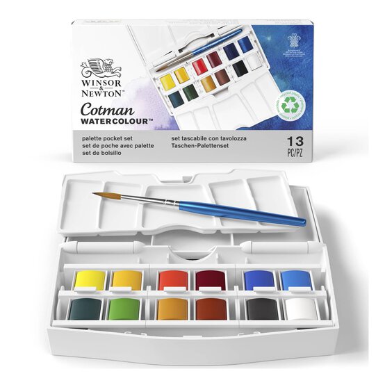 Winsor & Newton Cotman Watercolours Pocket Set image number 5