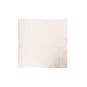 Silver Square Double Thick Card Cake Board 6 Inches image number 1