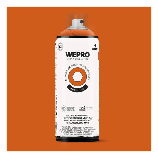 MTN WEPRO Spritz Orange Matte All-Purpose Paint 400ml image number 1