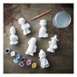 Paint Your Own Halloween Plaster Figures 6 Pack  image number 1