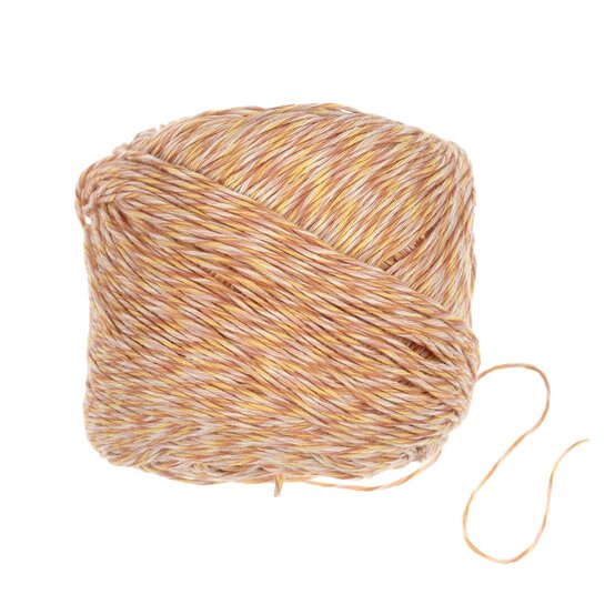 Knitcraft Yellow Peach Cotton Candy Sprinkles 4 Ply 50g image number 3