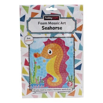 Foam Mosaic Art Seahorse image number 2