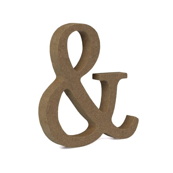 MDF Wooden Symbol & 8cm image number 1