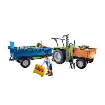 Playmobil Country Tractor with Trailer image number 2