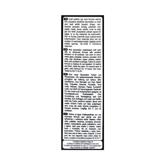 Cadence Walnut Hybrid Acrylic Multi-Surface Paint 500ml image number 4