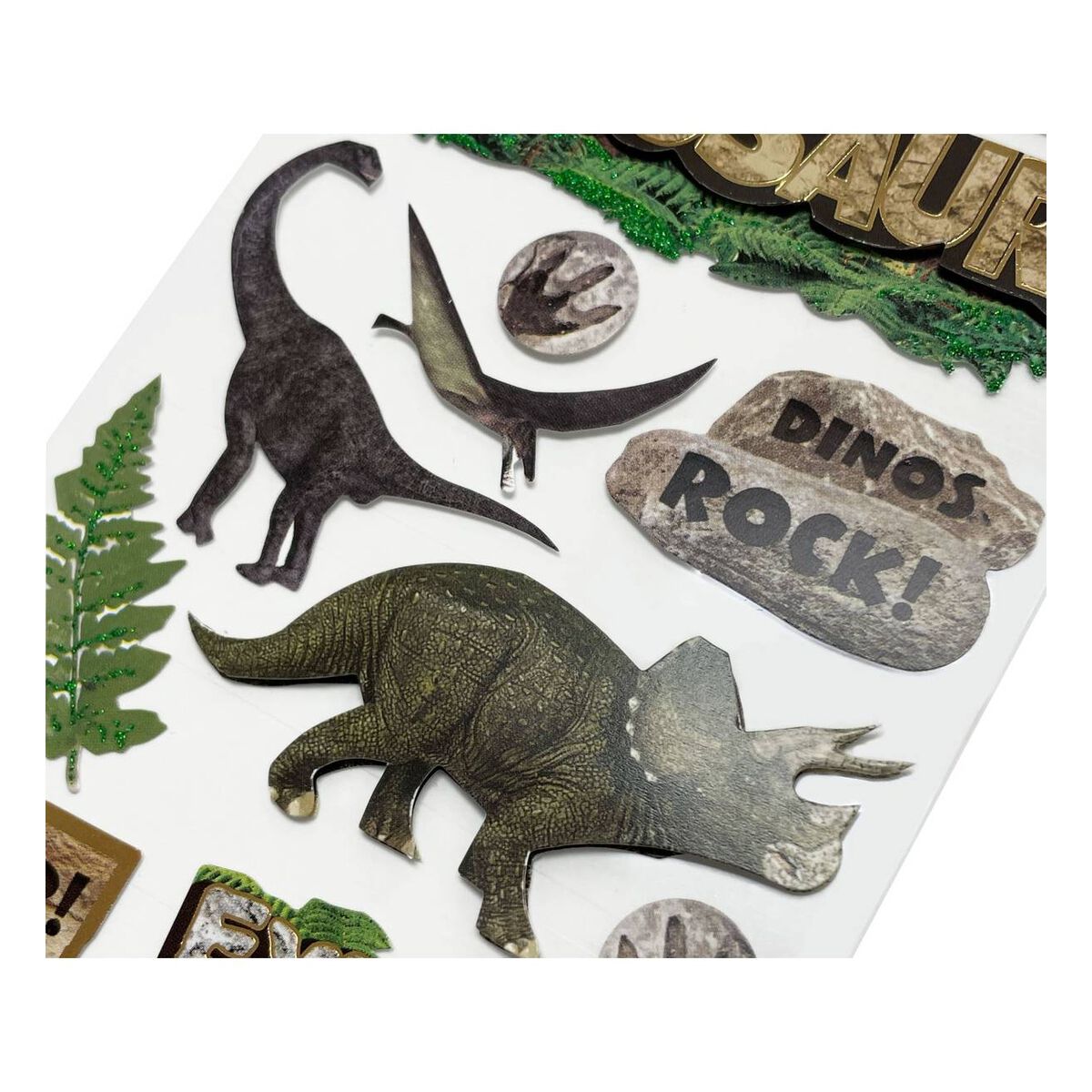 Paper House 3D Sticker „Riding Bikes“ – Selbstklebend, 4,5 X 8,5 Cm, Für Scrapbooking & Bastelprojekte