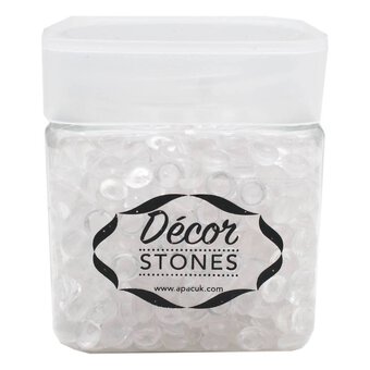 Cream Decor Stones 120g