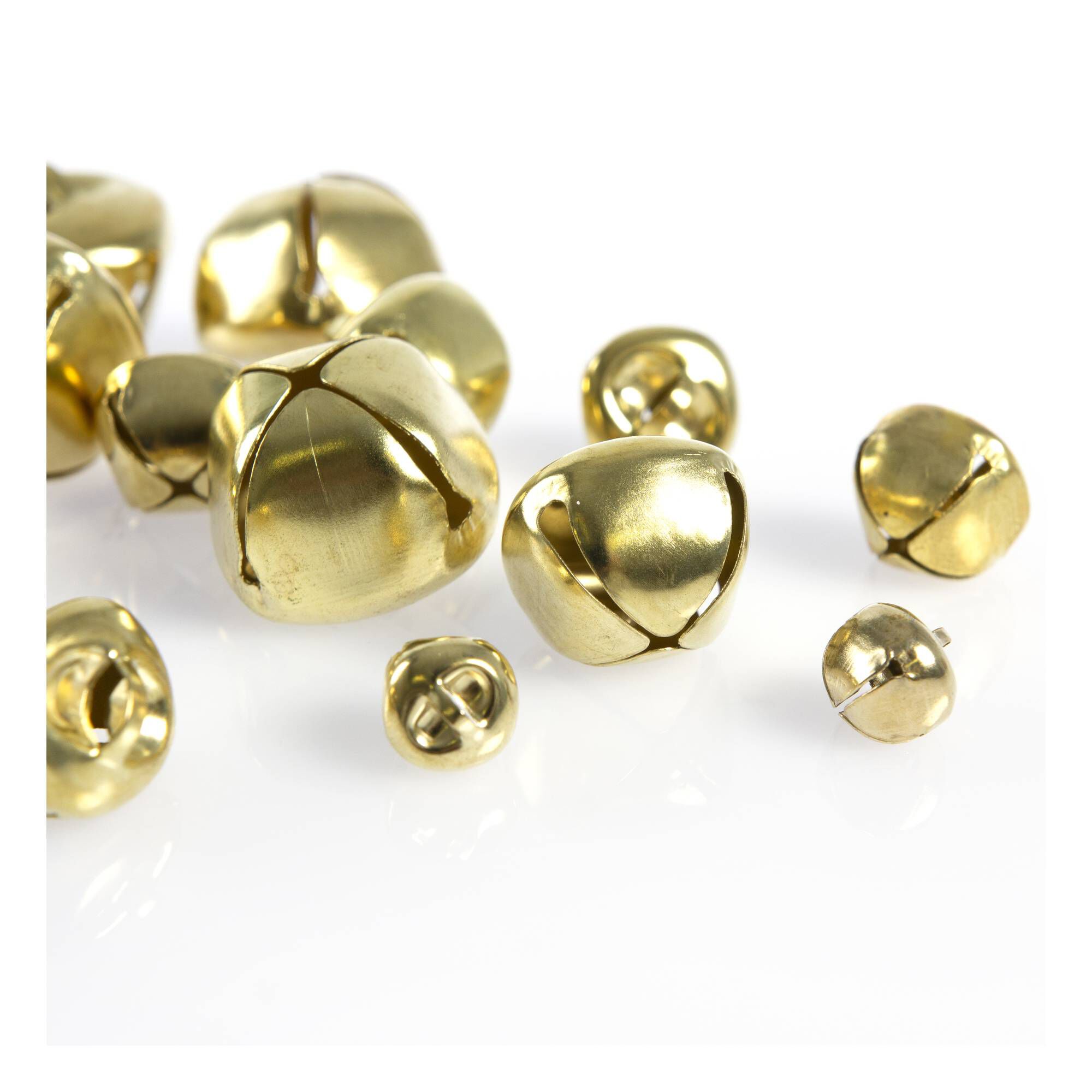 Gold Jingle Bells 20 Pack Hobbycraft