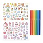 Kawaii Wonderland Colour and Activity Set with Lap Desk image number 2