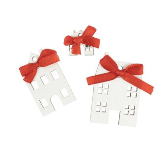 Ribbon House Wooden Toppers 3 Pack