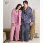 Simplicity Unisex Pyjamas Sewing Pattern 3971 (XL to XXL) image number 4