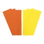 Orange and Yellow Tissue Paper 50cm x 75cm 6 Pack image number 1