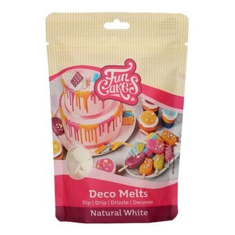 Funcakes Natural White Deco Melts 250g